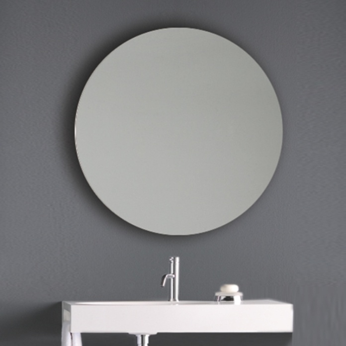Product Lifestyle image of the Origins Living Slim Round Mirror